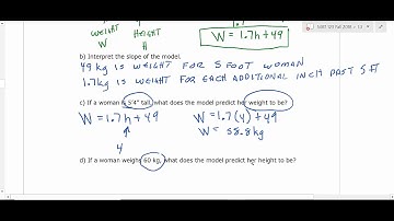 MAT 123 Finite Math Section 1.3 part 1 Linear Regression