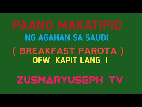 Video: Paano Kumakain Ng Agahan Ang Mga Atleta