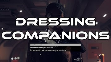 Starfield Basics: Dressing Your Companion