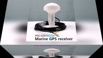 A must-have product! TOPGNSS RS232 GNSS2000 GPS marine GPS receiver antenna module NMEA 0183 baud