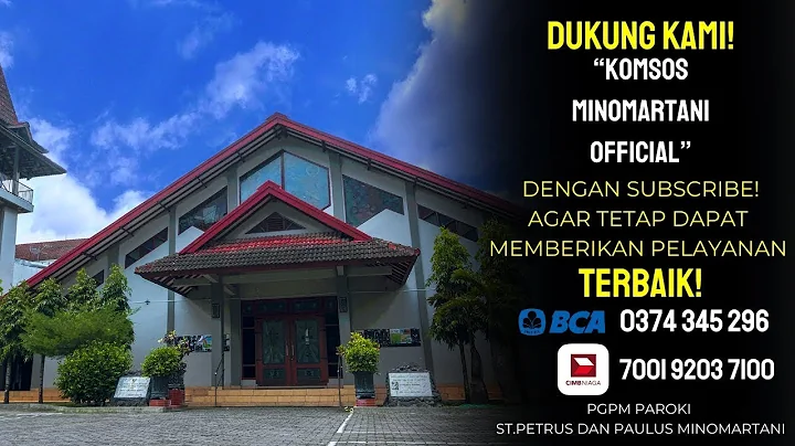 Perayaan Ekaristi Malam Natal - Misa Pertama - Rabu, 24 Desember 2025 17:00 WIB - Paroki Minomartani