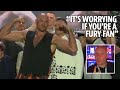 Tyson Fury REFUSES to look at Oleksandr Usyk during Ring of Fire press conference