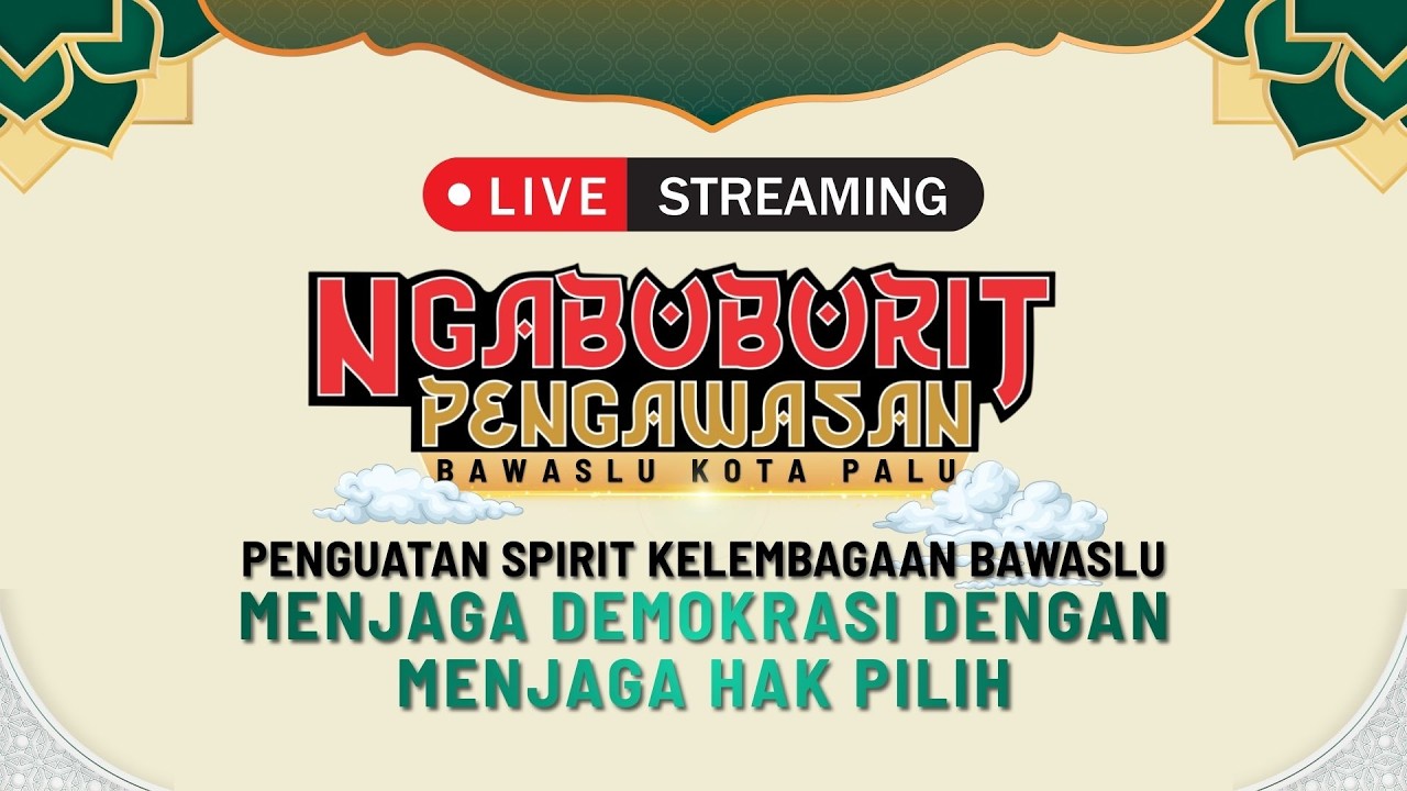 NGABUBURIT BAWASLU KOTA PALU