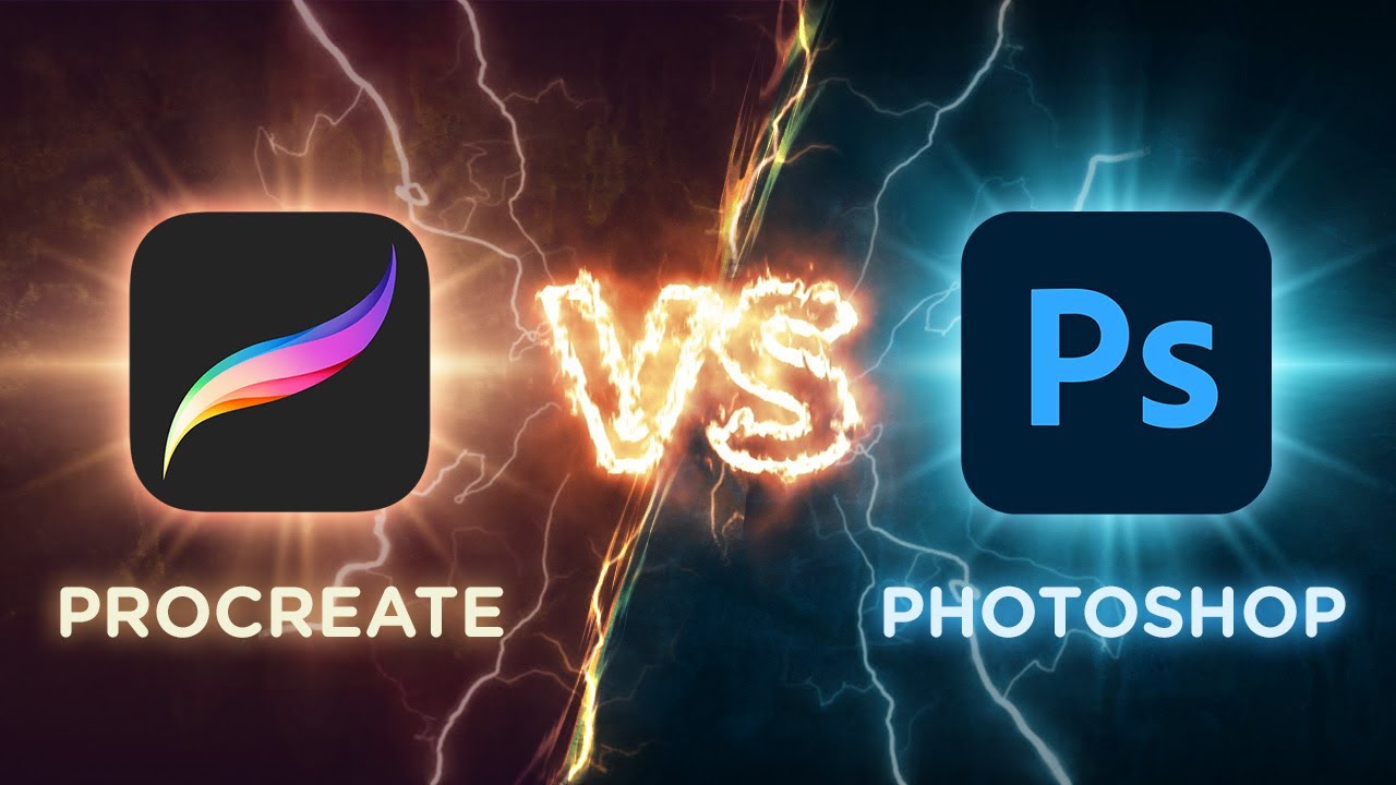 PROCREATE vs Qui est le meilleur pour le digital painting