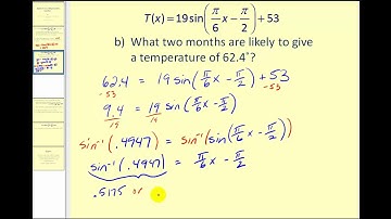 Solving Applications Problems Using Trigonometric Equations