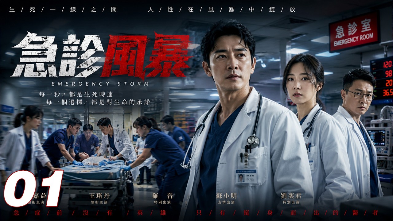 《急診風暴》💞丨EP01丨2026必看丨中文字幕 #王茜 #肖战 #刘浩存 #赵露思