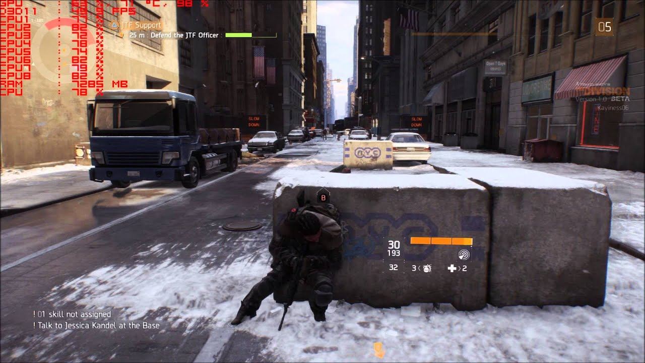The Division Beta Gameplay - GTX 980 Ti Maxed Out! [1080p HD] (60fps)