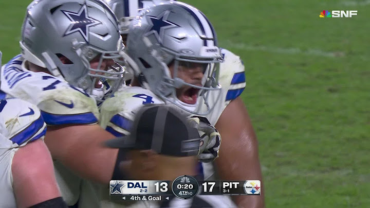 Dallas Cowboys Highlights vs. Pittsburgh Steelers | 2024 Regular Season Week 5