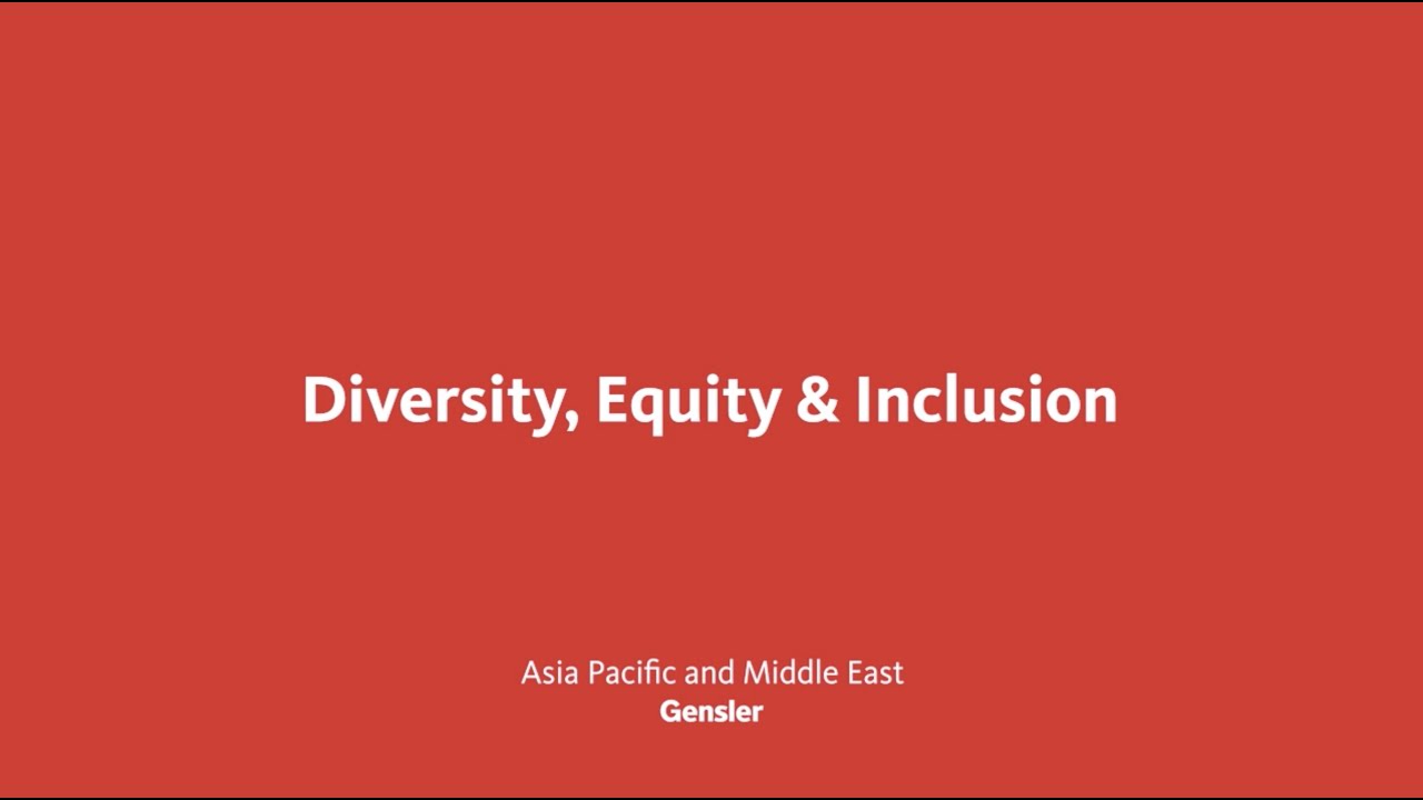 Diversity in Gensler Asia Pacific & Middle East