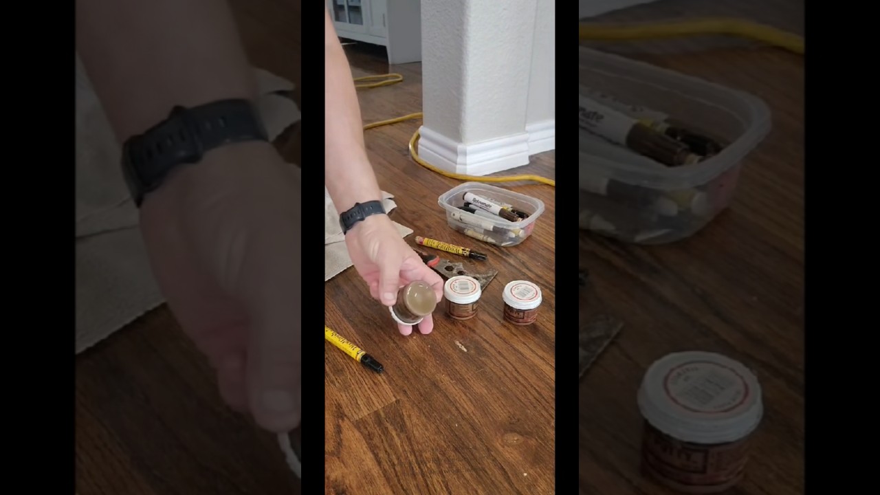 How to: Fill in Cracks, Holes, and Gouges in Wood Floors Using ...