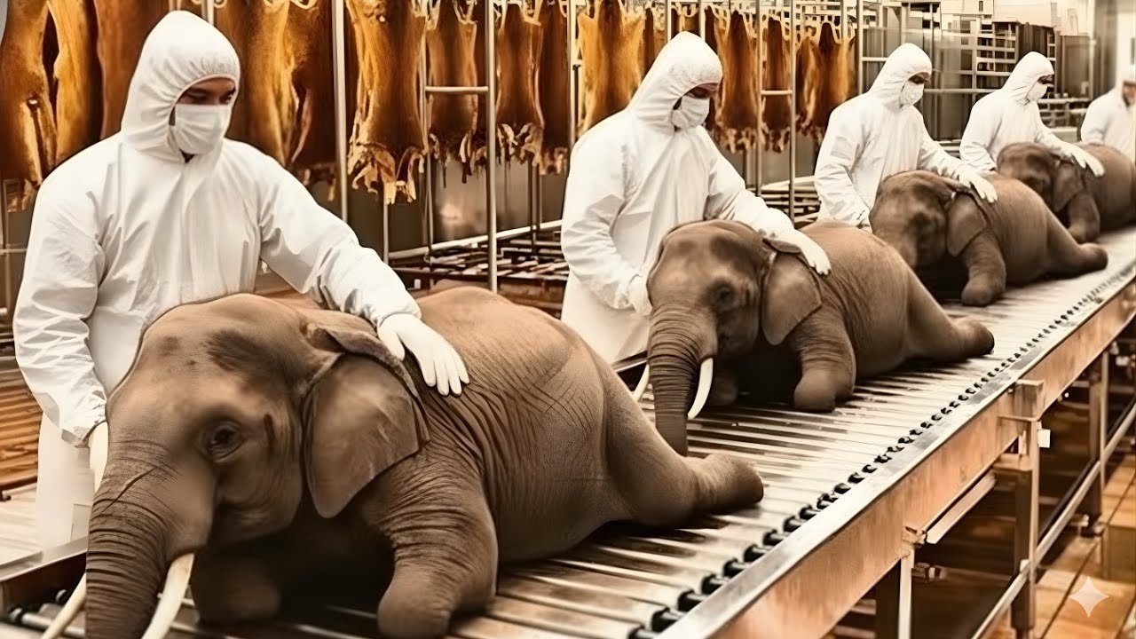 Inside the Giant Elephant Leather Factory: How Luxury Items Worth Millions Are Really Made