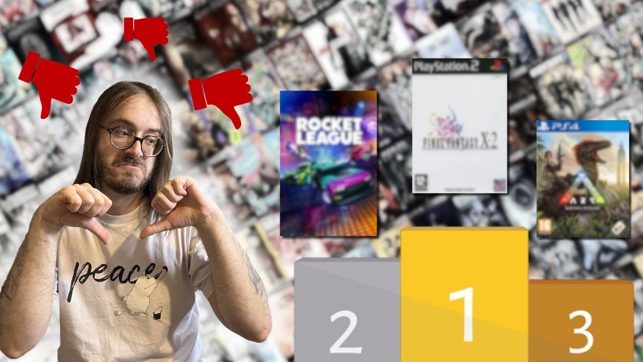 LES 50 JEUX QUE JE DÉTESTE !