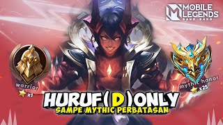 Namatin Mobile Legends tapi Hero Huruf Abjad D Only