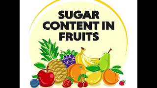 Sugar Content in Fruits