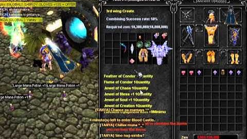 Creating 3rd Wing Mu Online MUPhil Classic