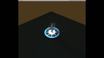 Unity 3d Shield Buff Particles