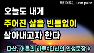 [다산, 어른의 하루]날마다 마음에 새기는 다산의 인생 문장365/도서협찬