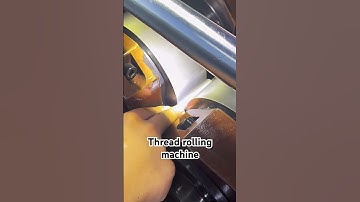 Thread rolling machine #knurling#cnc#screws#factory#machine#mechanic#threadrollingdie#threadrolling