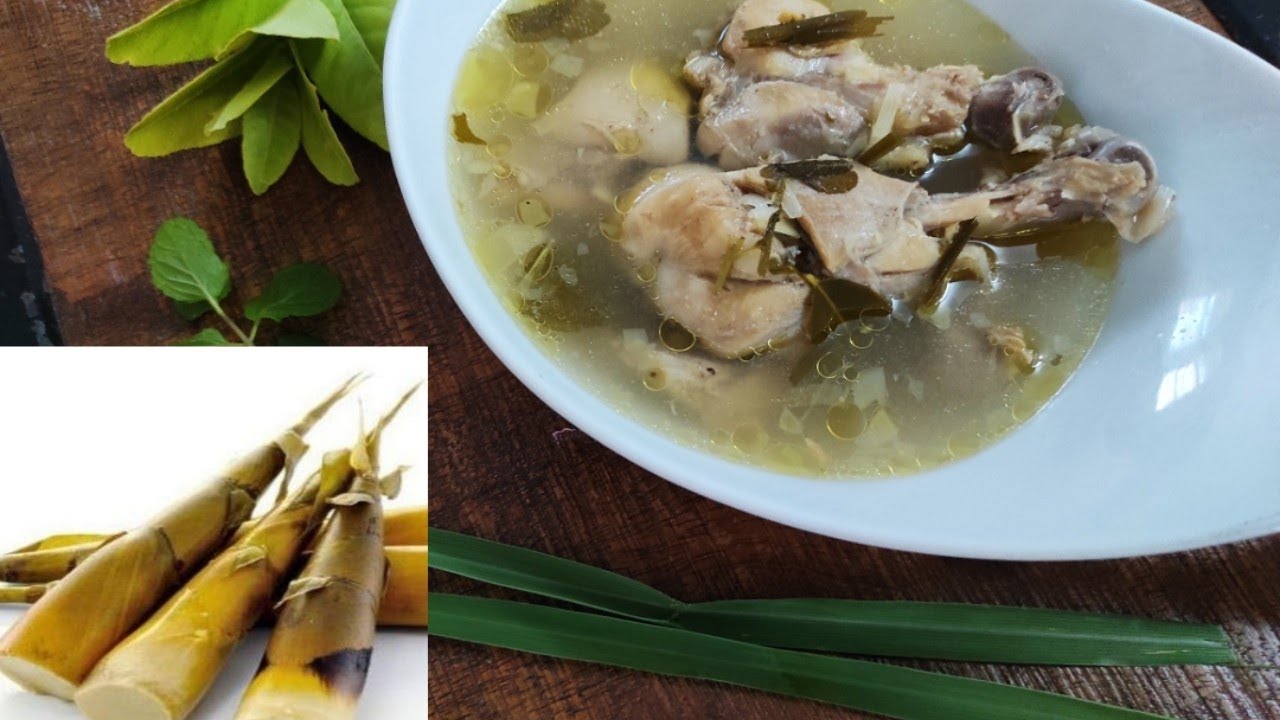 Bamboo Shoot Chicken soup recipe Arunachal Style Chicken Curry Recipe
