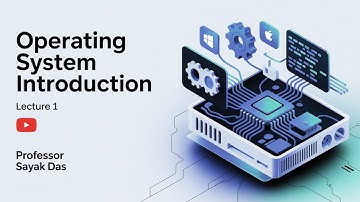 Operating System Introduction | Lecture 1 | What is OS? | Professor Sayak Das