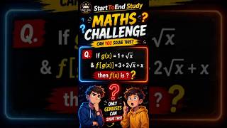 Can You Solve This Maths Puzzle? Only 1% Can Answer! 😱 #maths #function #study