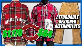 AFFORDABLE DESIGNER ALTERNATIVES Mens Clothing Haul 2021 | Gallery Dept, Fear of God, Palm Angels