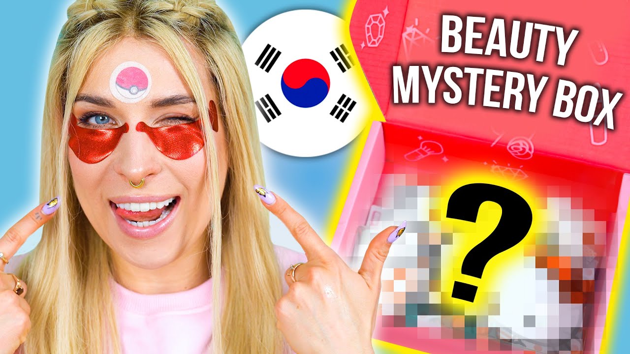♦ OTWIERAM i TESTUJĘ koreański BEAUTY BOX! mystery box z kosmetykami