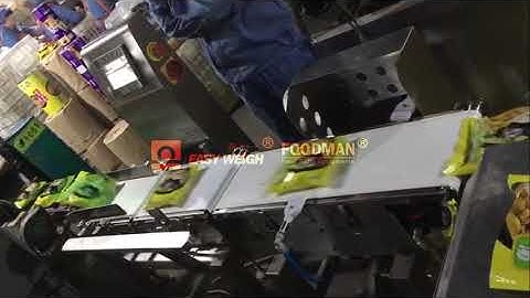 Checkweigher YCW 210 instant noodle