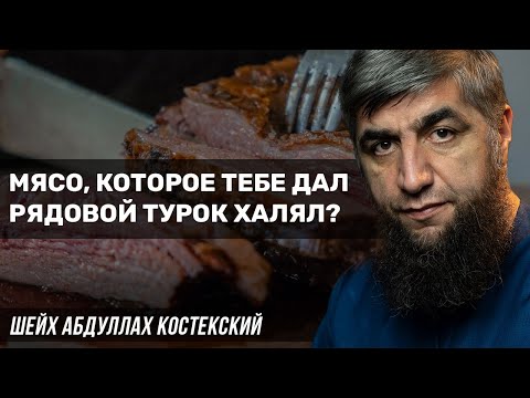 Мясо, которое тебе дал рядовой турок халял?