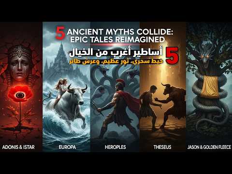 5 أساطير أغرب من الخيال من زهرة دموية إلى مدينة من أنياب تنين خيط سحري ثور عظيم وعرش طائر
