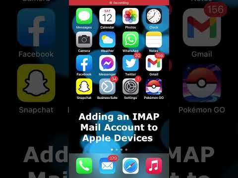 Add your Calico UK IMAP Mail Settings to your Apple Device - iOS 14