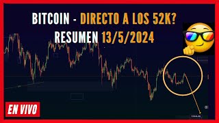 BITCOIN ESTAS PREPARADO PARA LA CAIDA?  /V561 Análisis De BITCOIN EN VIVO