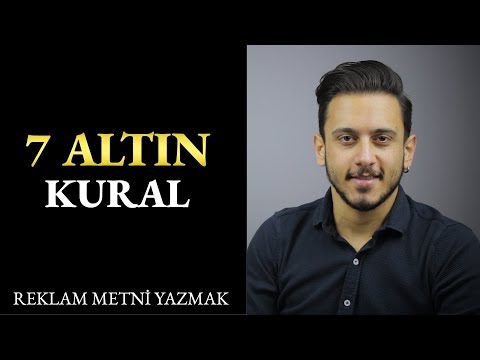 Video: Bir Reklam Nasıl Yazılır