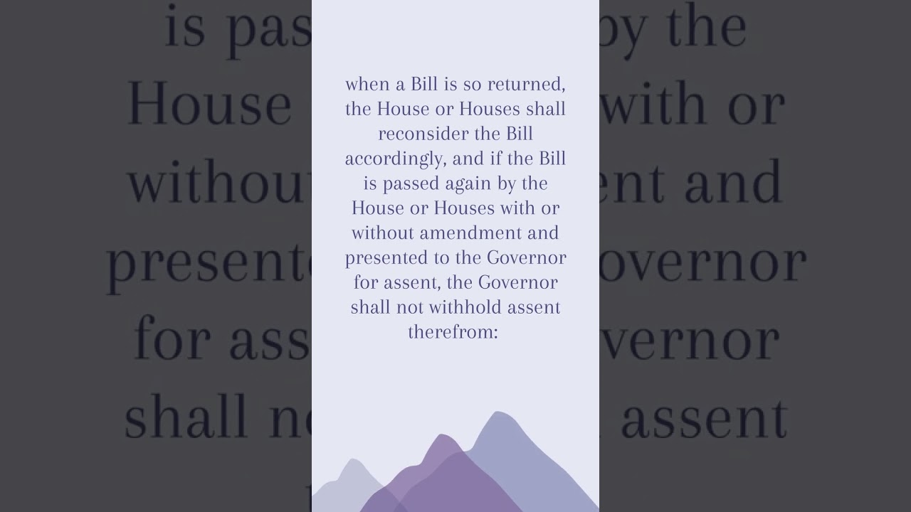 Article 200    Indian Constitution