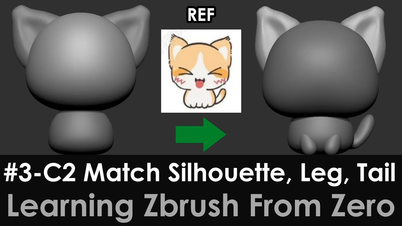 use pure ref with zbrush