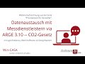 Datenaustausch mit messdienstleistern via arge 310  co2kostenaufteilungsgesetz  in wincasa