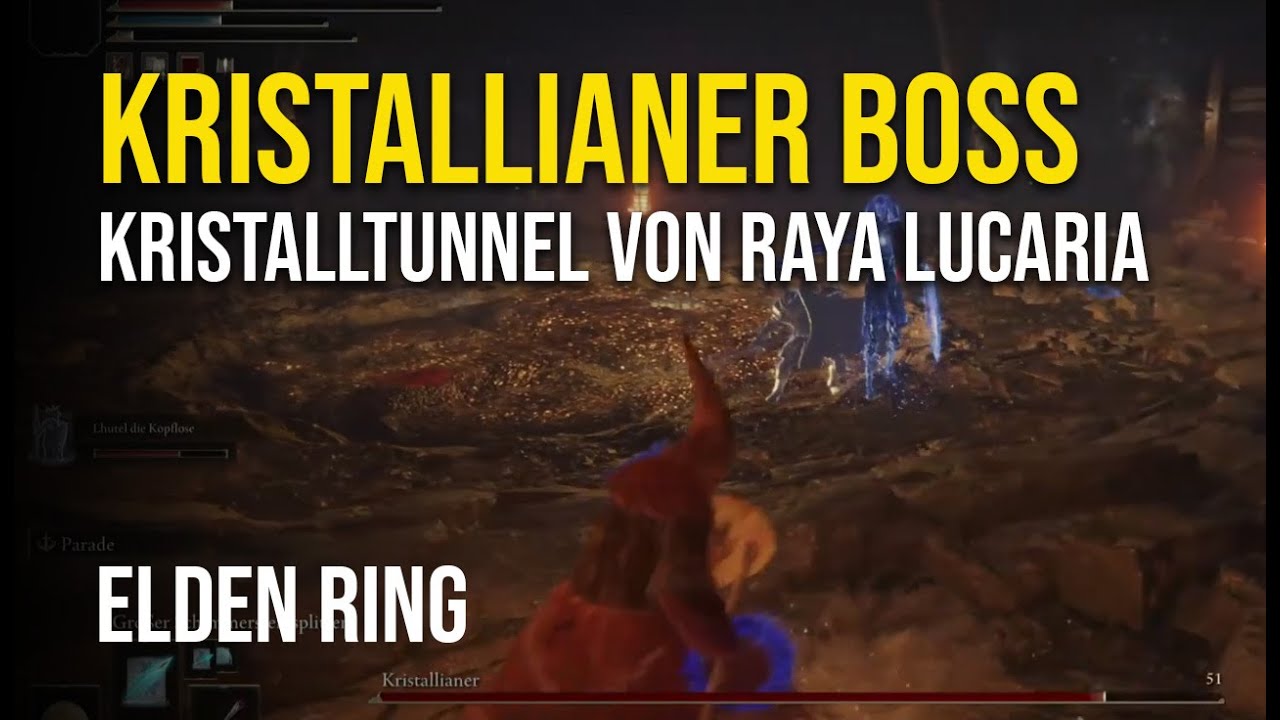 Elden Ring Kristalltunnel Von Raya Lucaria Elden Ring - Kristalltunnel von Raya Lucaria | Kristallianer Boss - YouTube