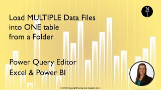 how to read multiple files from a folder into one data table in power bi or excel using power query