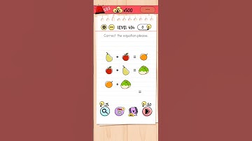 Correct the equation please - Brain Test - Level 454