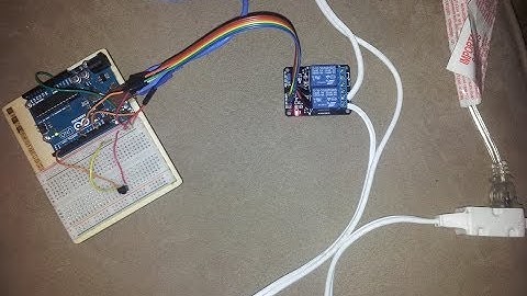 Arduino turn off lights with TV remote - 120V relay
