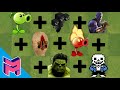 Plants vs Zombies Fusion Hack Animation (Peashooter + Wither + Thanos + SCP-173 + Hulk + Sans + )