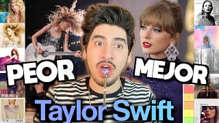 RANKING: Todos los ALBUMES de TAYLOR SWIFT