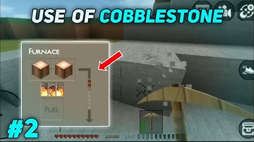How to make Furnace || in mini block craft survival (Android,iOS)