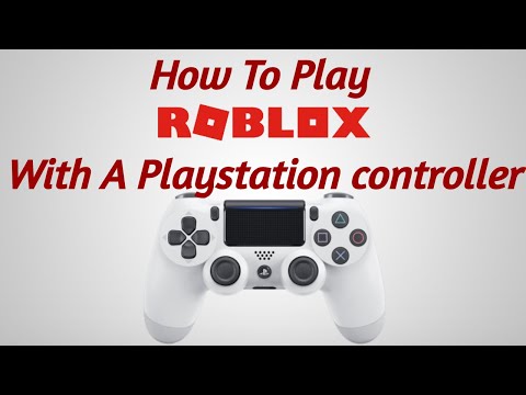 How To Play Roblox With A Ps4 Controller Pc Only Youtube - can i play with a ps4 controller on roblox pc