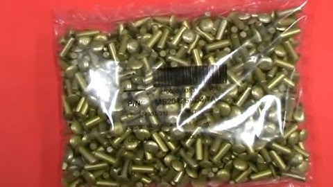 Rivets packaging - Microvert VFFS + MCWS9 Counter/scale (by Imanpack)