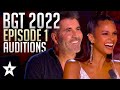 Britain's Got Talent 2022 ALL AUDITIONS & PERFORMANCES From Episode 1 With Simon Cowell & Judges