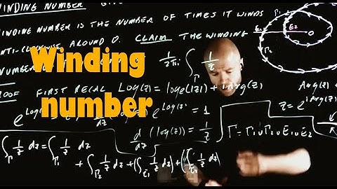 The winding number