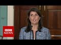 US envoy Nikki Haley says UN rights council 