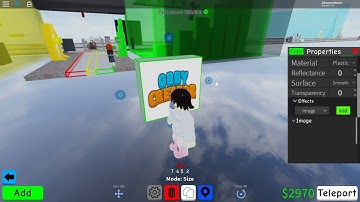 How to add images in blocks I Obby Creator