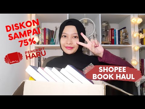 Promo Buku di Shopee Diskon Gede Banget | Shopee Book Haul